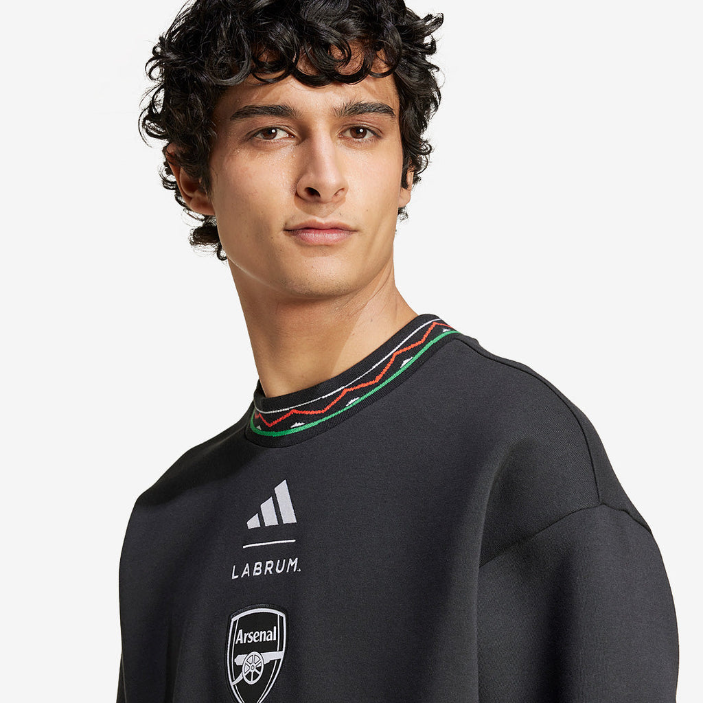 adidas Arsenal x LABRUM DoubleKnit Crew Sweatshirt