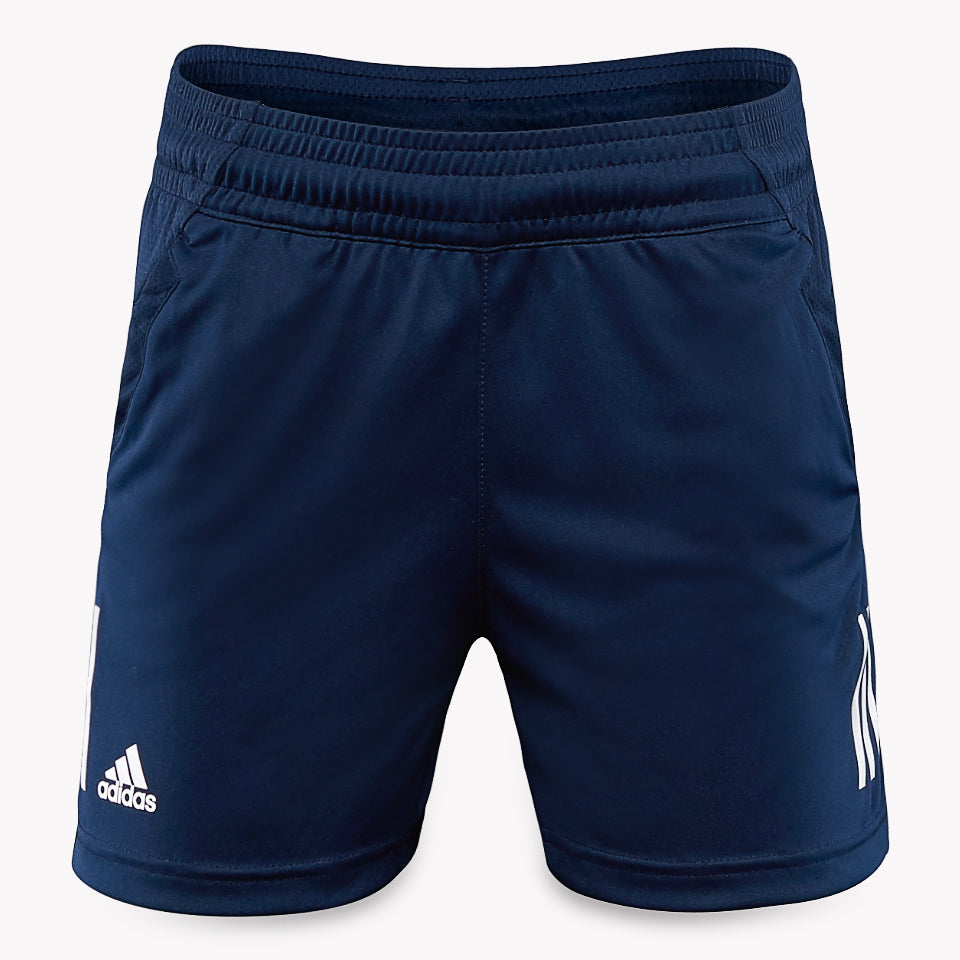adidas Boys Club 3 Stripe Short