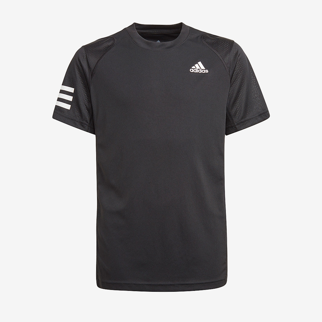 adidas Boys Club 3 Stripe T-Shirt