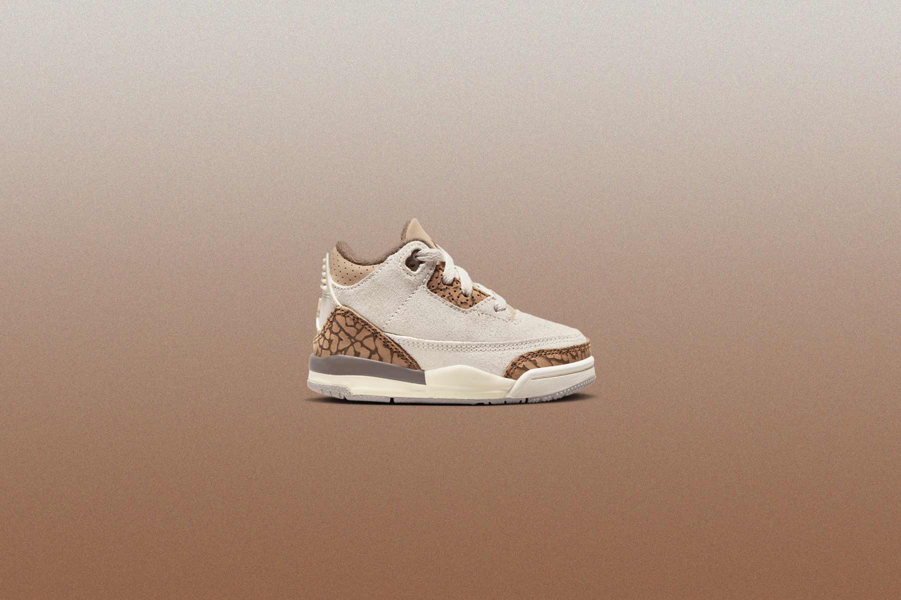 Air Jordan 3 Retro (TD) - Light Orewood Brown/Metallic Gold